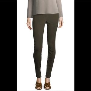 Neiman Marcus stretch suede leggings